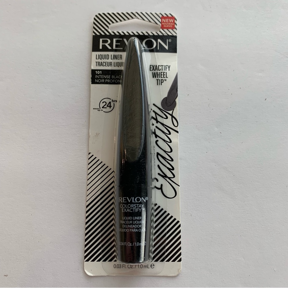 Revlon Liquid Liner 101 Intense Black wears up to 24 hour. Exactify Whee…